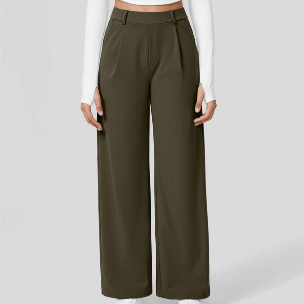 Halara straight leg pants (M 8/10)